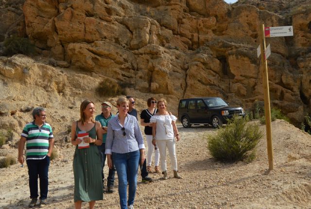 Inauguradas las obras de acondicionamiento y señalización en los senderos de la Rambla Salada - 4, Foto 4