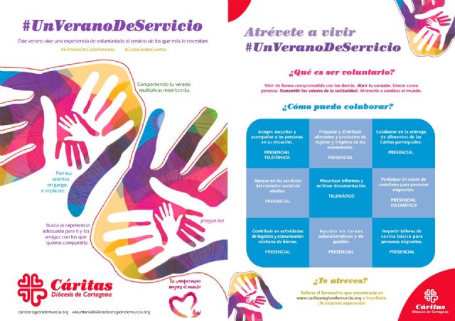Vive un verano de servicio en Cáritas - 1, Foto 1