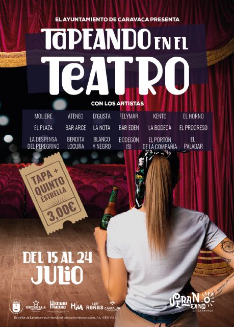 La ruta gastronómica ´Tapeando en el Teatro´ se suma a la celebración del 40 aniversario del festival de artes escénicas de Caravaca del 15 al 24 de julio - 4, Foto 4