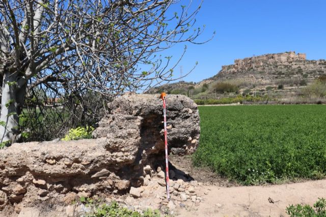Huermur denuncia el preocupante estado del albercón medieval de Monteagudo - 2, Foto 2