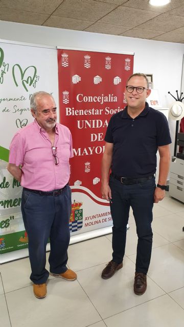 El Ayuntamiento de Molina de Segura y la Asociación para un Envejecimiento Activo y Saludable suscriben un convenio para desarrollar un proyecto de actividades dirigido al colectivo de personas mayores en 2022 - 1, Foto 1