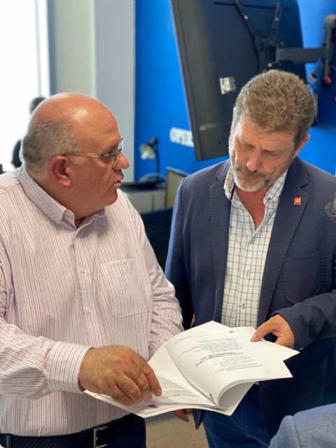 El director general de Emergencias de la Región de Murcia visita las instalaciones de Protección Civil de Torre Pacheco - 1, Foto 1