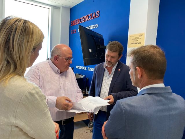 El director general de Emergencias de la Región de Murcia visita las instalaciones de Protección Civil de Torre Pacheco - 2, Foto 2