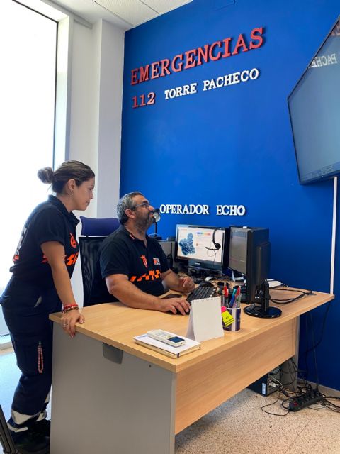 El director general de Emergencias de la Región de Murcia visita las instalaciones de Protección Civil de Torre Pacheco - 3, Foto 3