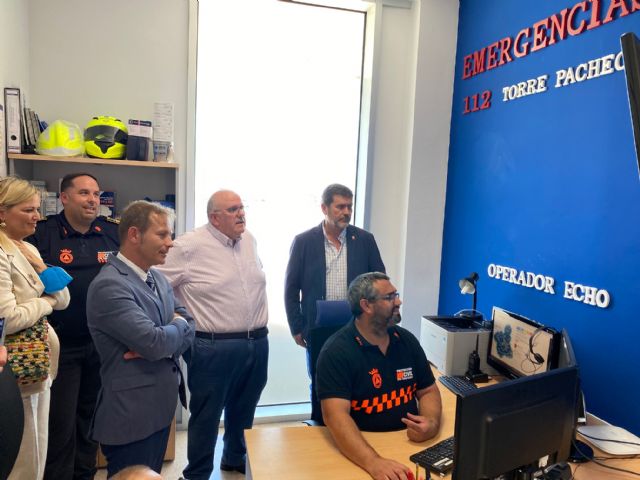El director general de Emergencias de la Región de Murcia visita las instalaciones de Protección Civil de Torre Pacheco - 4, Foto 4