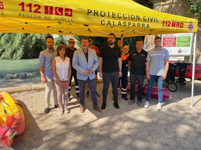 Presentado el Plan de Vigilancia y Rescate en Playas y Salvamento para la playa fluvial de Calasparra - 3, Foto 3