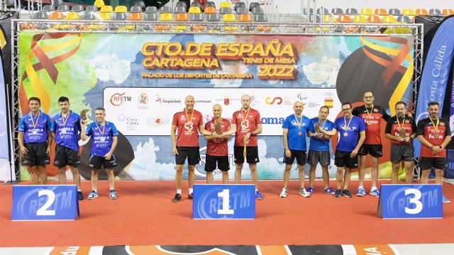 Tenis de mesa. Finalizan los Campeonatos de España con 3 medallas para Totana, Foto 6