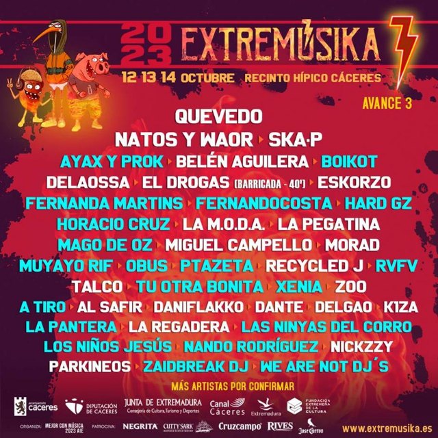 EXTREMÚSIKA anuncia EXTREMÚSIKA anuncia nuevo avance con 20 artistas - 1, Foto 1
