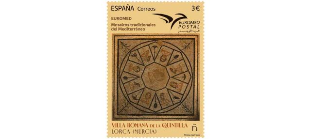 Correos pone en circulación un sello dedicado a la villa romana La Quintilla de Lorca - 2, Foto 2