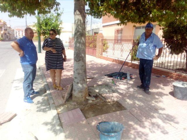 La Brigada de Intervención Rápida del Ayuntamiento realiza distintas obras de mejora en la pedanía de La Parroquia gracias a la participación ciudadana - 1, Foto 1