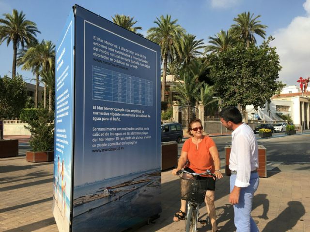 Medio Ambiente lleva a pie de calle la información sobre los análisis semanales del Mar Menor - 2, Foto 2