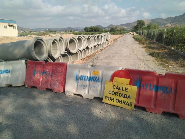 Ahora Murcia pide explicaciones al ayuntamiento por permitir la ocupación de vías públicas para entubamientos de acequias - 1, Foto 1