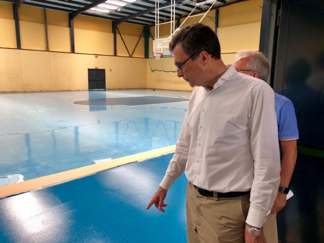 Javalí Nuevo estrenará su pabellón con pavimento ecológico y focos de bajo consumo en septiembre - 1, Foto 1