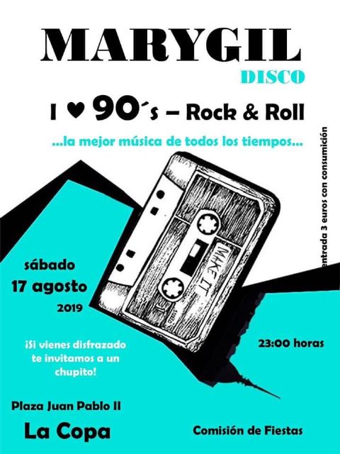 Los vecinos de La Copa calientan motores de cara a sus fiestas patronales con la MaryGil Disco - 1, Foto 1