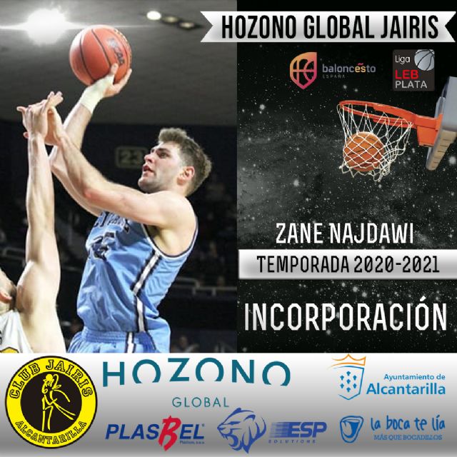 Zane Najdawi se incorpora a la disciplina del Hozono Global Jairis - 1, Foto 1