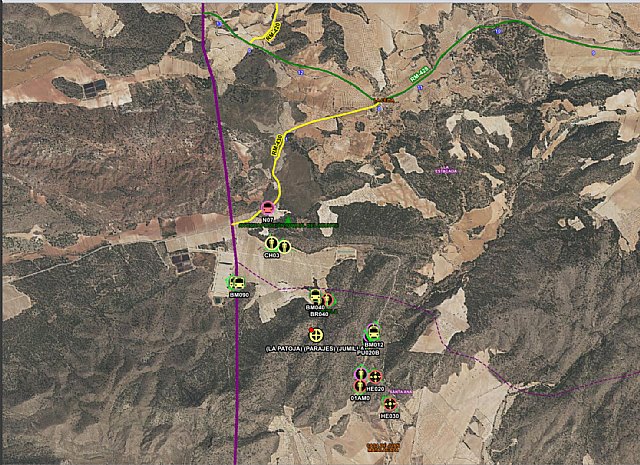 Incendio forestal en Jumilla - 1, Foto 1