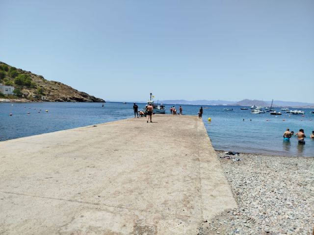 El PCAN denuncia que el muelle de La Azohía se queda sin la reforma prometida por la Comunidad Autónoma - 3, Foto 3