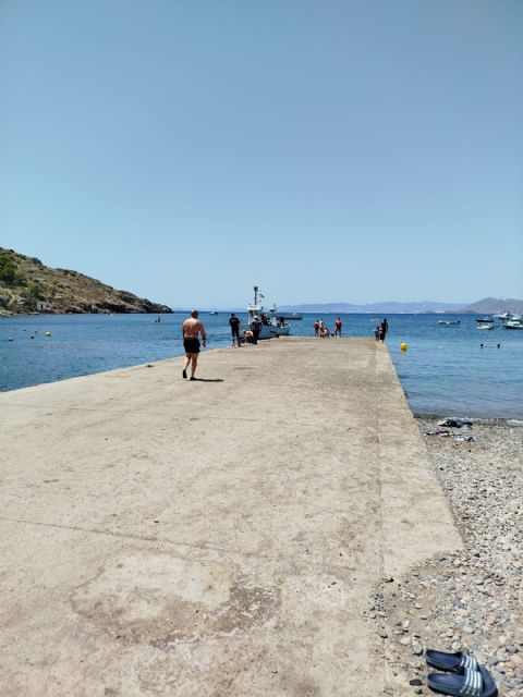 El PCAN denuncia que el muelle de La Azohía se queda sin la reforma prometida por la Comunidad Autónoma - 5, Foto 5