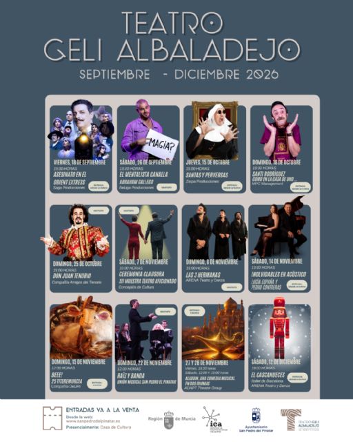 Teatro, música, danza y exposiciones para cerrar el año cultural en San Pedro del Pinatar - 4, Foto 4