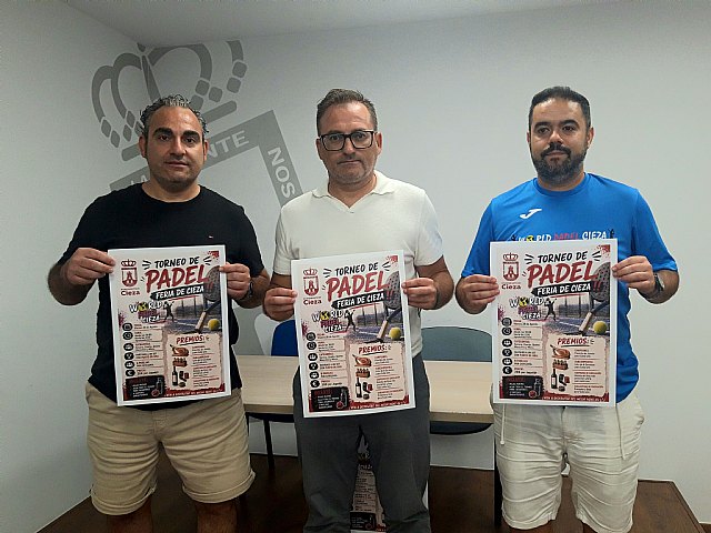 Presentan el Torneo de Pádel 'Feria de Cieza 2026' Presentan el Torneo de Pádel 'Feria de Cieza 2026'