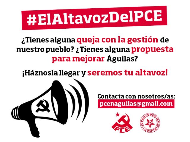 El Partido Comunista lanza la campaña ¡El altavoz del PCE! - 1, Foto 1