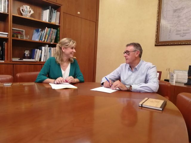 La Alcaldesa de Molina de Segura se reúne con el Presidente de la Confederación Hidrográfica del Segura para impulsar los proyectos pendientes en el municipio - 1, Foto 1