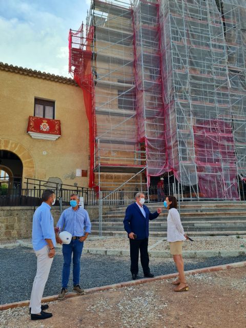 Las obras que recuperan el esplendor original de la fachada de la Basílica de la Vera Cruz están próximas a su finalización tras un año de restauración - 1, Foto 1