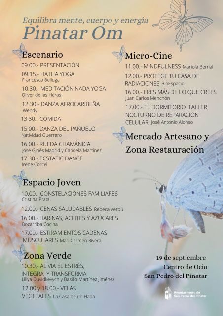 El festival multidisciplinar Pinatar Om invita a equilibrar mente, cuerpo y energía - 1, Foto 1