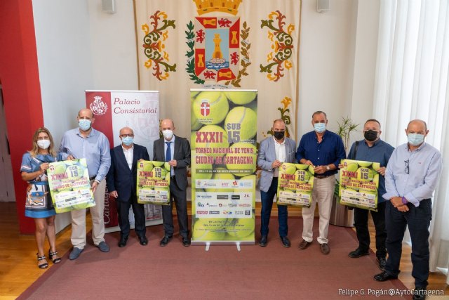 Una treintena de jóvenes talentos del tenis se dan cita en el torneo nacional sub-15 ‘Ciudad de Cartagena’ - 1, Foto 1