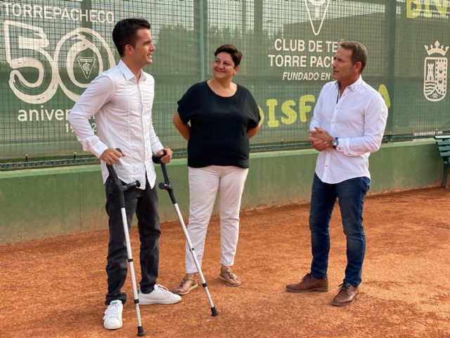 Kike Siscar, deportista olímpico de Tenis en Silla, pregonero de las Fiestas de Torre Pacheco 2022 - 2, Foto 2