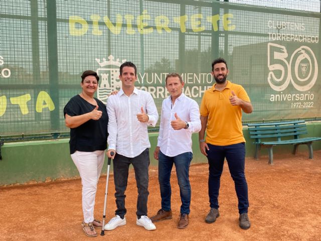Kike Siscar, deportista olímpico de Tenis en Silla, pregonero de las Fiestas de Torre Pacheco 2022 - 3, Foto 3