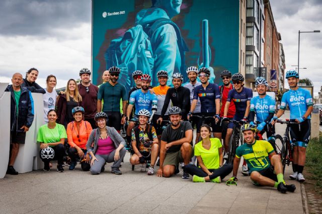 Amazon y Contador recorren la etapa final del Camino de Santiago paradar visibilidad a las personas con diversidad funcional - 2, Foto 2