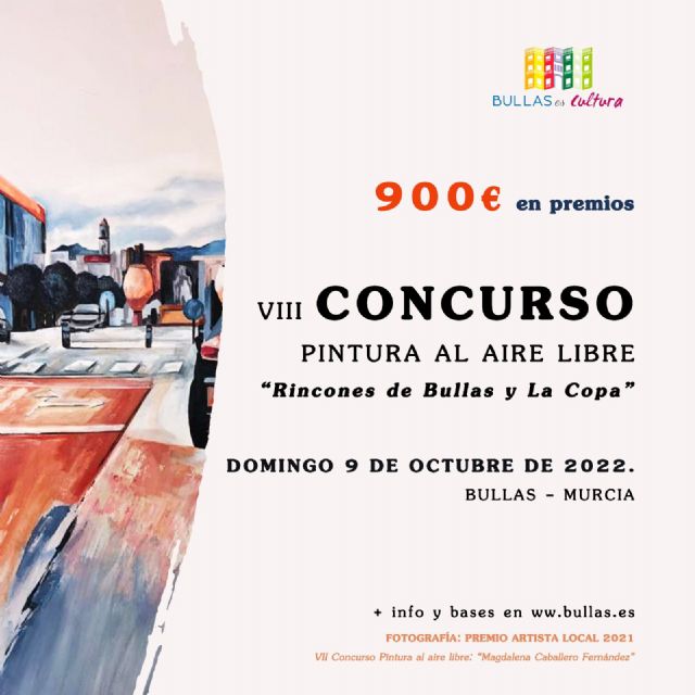 VIII Concurso de Pintura al Aire Libre 'Rincones y paisajes de Bullas y La Copa' - 1, Foto 1