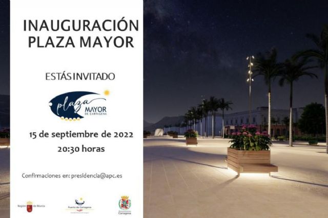 Cartagena inaugura el jueves su Plaza Mayor con una gala en el puerto - 1, Foto 1