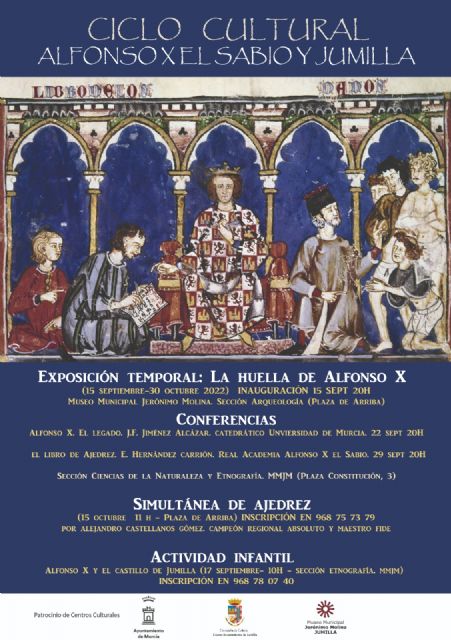 La Concejalía de Cultura organiza un ciclo de actividades sobre la figura de Alfonso X y su relación con Jumilla - 1, Foto 1