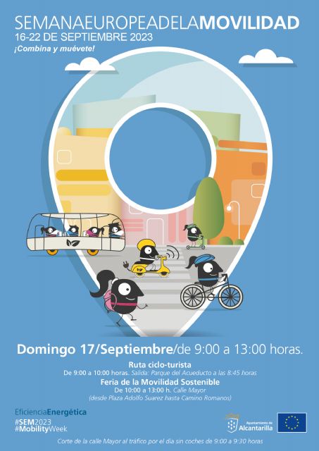 Alcantarilla celebra la Semana de la Movilidad con el Día sin Coches y actividades de ocio para toda la familia - 1, Foto 1