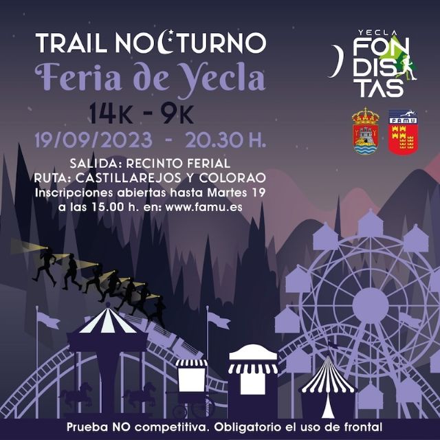 Trail Nocturno Feria de Yecla 2023 - 1, Foto 1