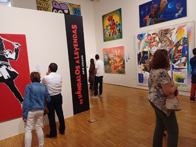 La exposición 'De vándalos a leyendas' encara su recta final en el Mubam con intervenciones artísticas, talleres infantiles y una visita guiada - 1, Foto 1