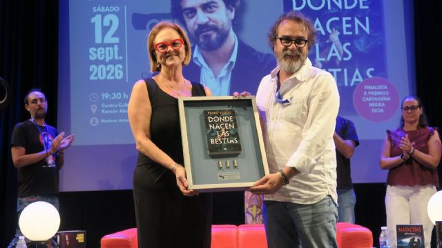 Pedro Feijoo gana el X premio de novela Cartagena Negra - 4, Foto 4