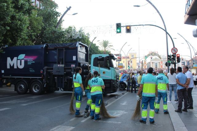 El Ayuntamiento despliega un amplio dispositivo de limpieza para la jornada de la Romería de la Fuensanta - 2, Foto 2