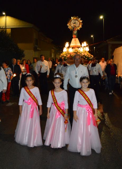 La procesión de la Virgen del Pilar clausura las fiestas en La Florida torreña - 2, Foto 2