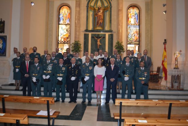 El teniente de la Guardia Civil, Joaquín Guillamón, agradece la colaboración ciudadana en su discurso del Día del Pilar - 1, Foto 1