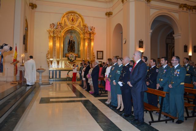 El teniente de la Guardia Civil, Joaquín Guillamón, agradece la colaboración ciudadana en su discurso del Día del Pilar - 4, Foto 4
