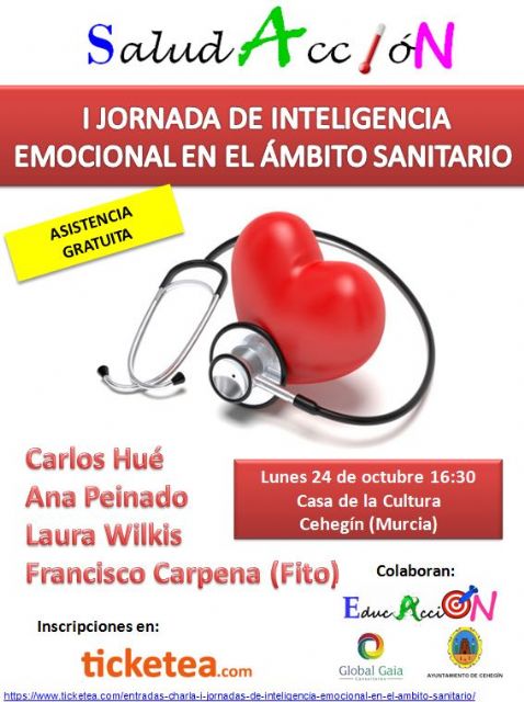 Cehegín acogerá la I Jornada de inteligencia emocional en el ámbito sanitario - 1, Foto 1