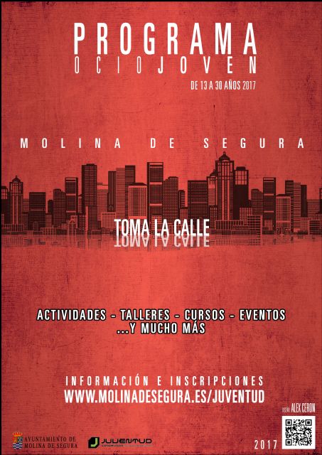 La Concejalía de Juventud de Molina de Segura pone en marcha el Programa Ocio Joven TOMA LA CALLE 2017 - 1, Foto 1