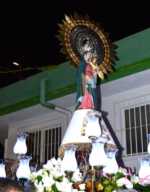 La Virgen del Pilar disfrutó un año más de sus festejos en el barrio de La Florida - 1, Foto 1