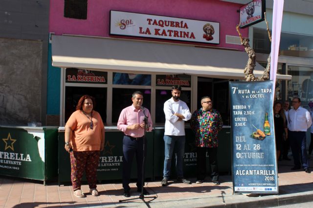 Ayer quedó inaugurada en Alcantarilla la séptima Ruta de la Tapa y el Cóctel, que se celebrará en nuestra ciudad del 12 al 28 de octubre, con 21 establecimientos participando en la misma - 1, Foto 1