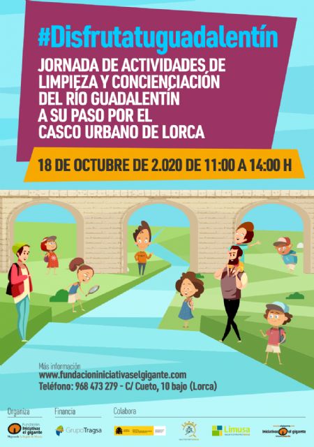 Este próximo domingo una parte del tramo urbano del cauce del río Guadalentín acogerá una jornada de limpieza y concienciación - 2, Foto 2