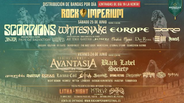 Rock Imperium Festival anuncia su distribución por días - 1, Foto 1