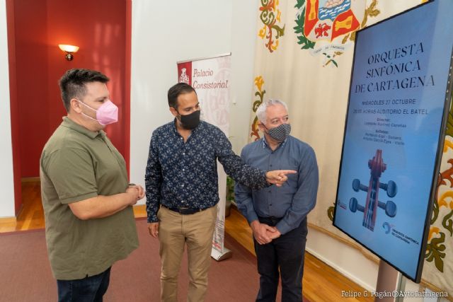 Los músicos Fernando Espí y Antonio García Egea protagonizan un nuevo concierto de la Orquesta Sinfónica de Cartagena - 1, Foto 1